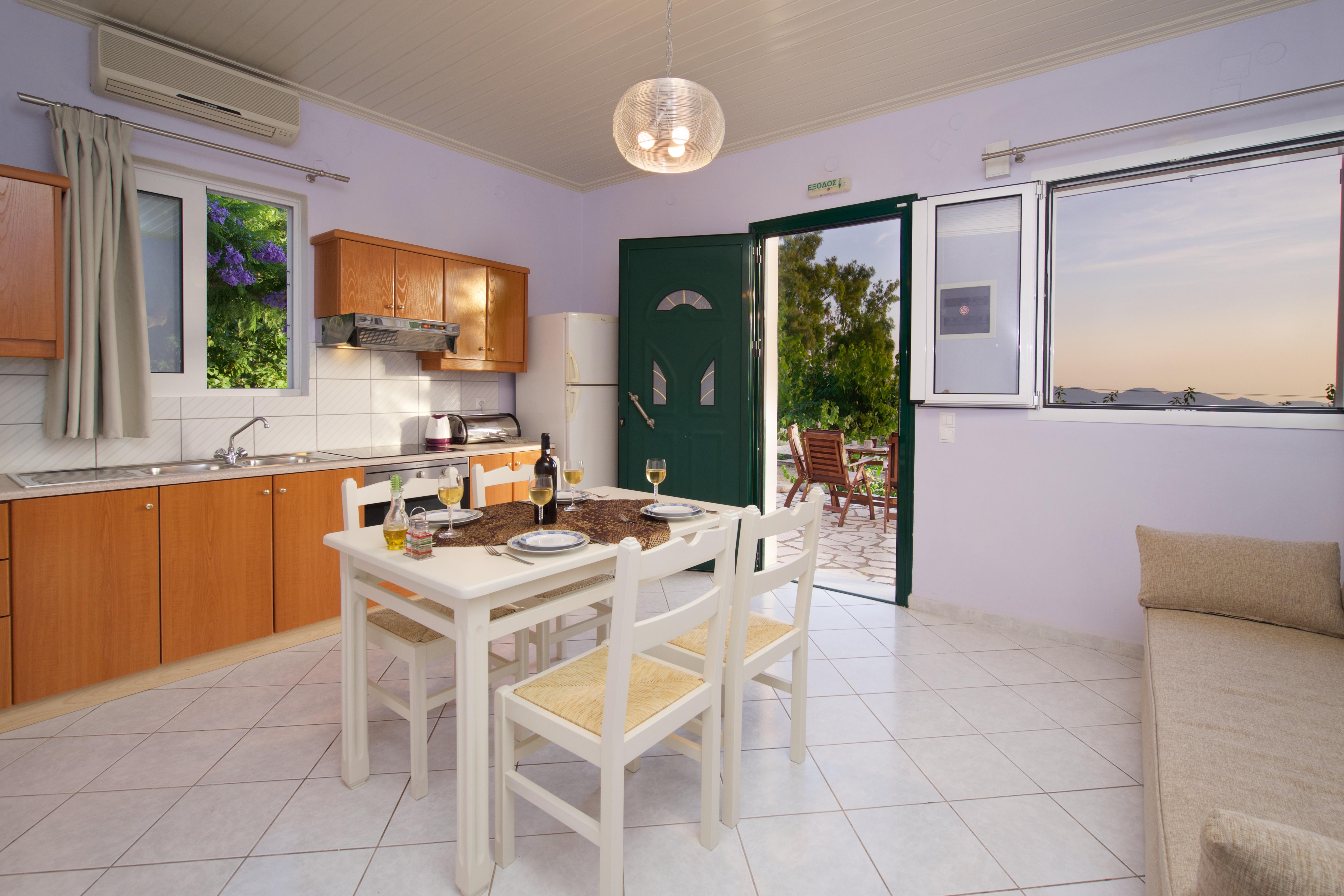 Studios Vrionis Panoramic Sunset Mesovounia  Ngoại thất bức ảnh